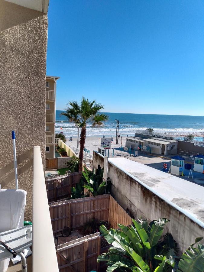 شقة Ocean Balmy Warm Healing Breeze Under Sapphire Sky Year Round On Sunny Balcony دايتونا بيتش المظهر الخارجي الصورة